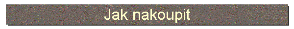 Jak nakoupit