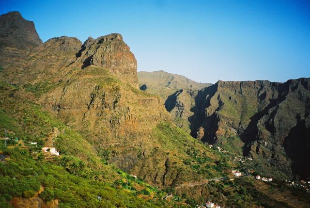 Masca village in the heart of Mountains.
