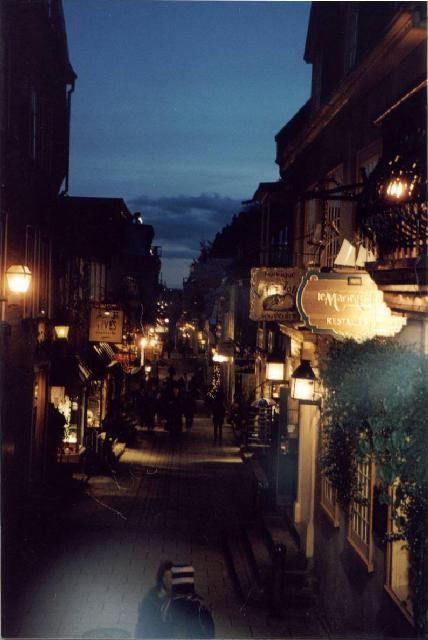 Lower Town, Quebeck-City.