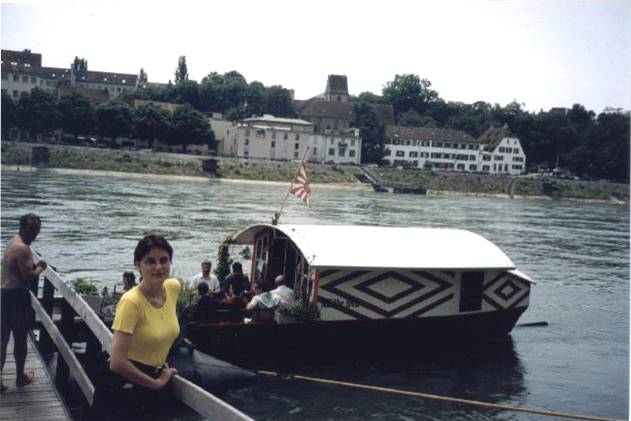 The River Rhine in Basel.