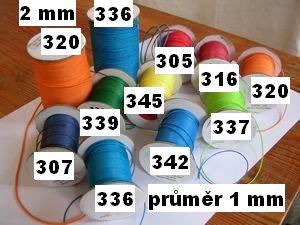 Nabídka barev cotton