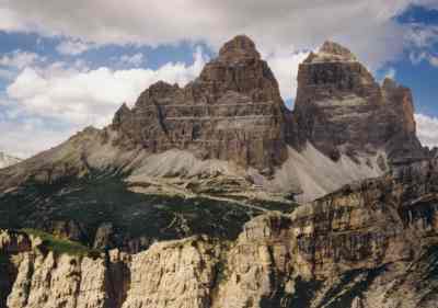 Tre Cime z cesty Bonacossa (11673 B)