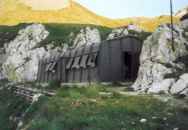 Bivak de Piva - ji�n� svahy Cima Vallona