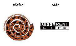 Tri�ko Different Life - spir�la /5,5kB
