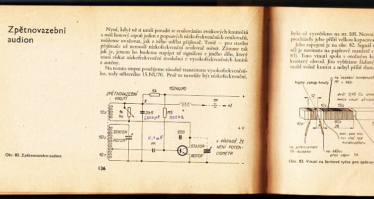 Náhled do knihy Zdeňka Škody "S tranzistorem a baterii" z roku 1963