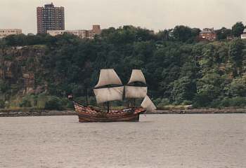 Henry Hudson ship, Hudson River