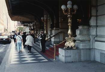 Entrace to Plaza Hotel