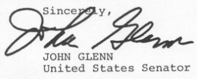John GLENN - AUTOPEN