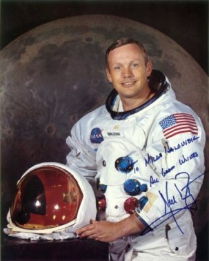 Neil ARMSTRONG - ORIGINLN PODPIS