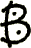B
