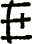E