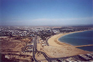 Agadir z vky od kasby