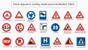 Dopravn� zna�ky.