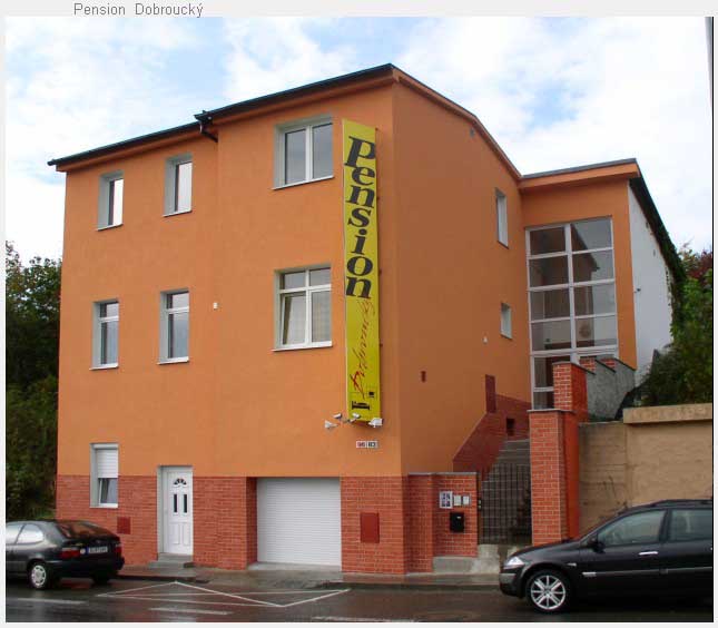 Welcome here, parking is in front of our pension
