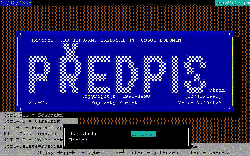 Pedpis - vodn obrazovka (nzk rozlien)