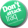 Logo Dont attack Iraq
