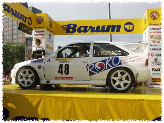 Startovni rampa XXXII Barum Rally