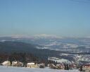 Blick aufs Riesengebirge