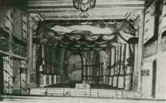 The auditorium of the castle theatre at the beginning of 1930' (Nejedl 1954)