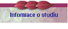 Informace o studiu