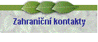 Zahranin kontakty