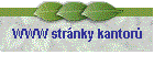 WWW strnky kantor