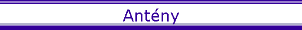 Ant�ny