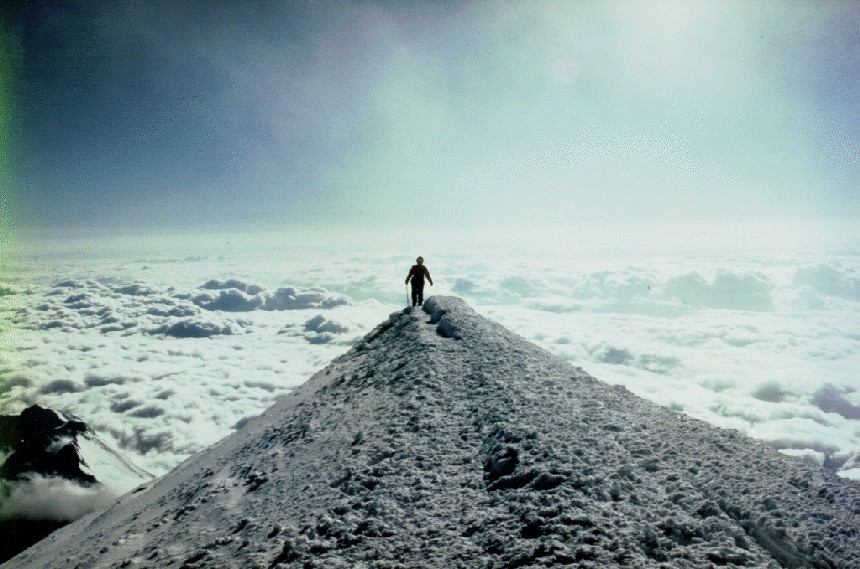 nejvy hora Evropy - 4807 m. n. m.