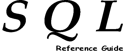 SQL Reference Guide